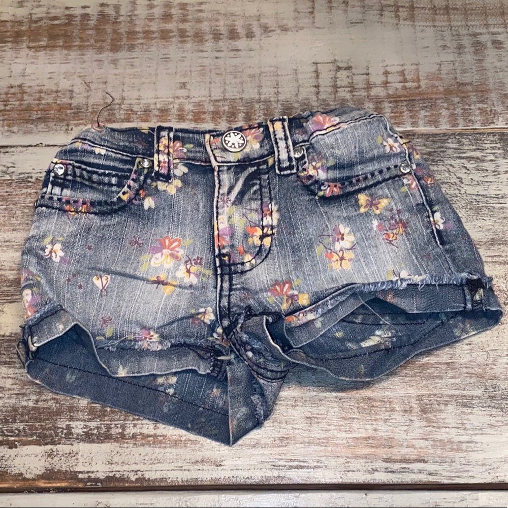 Girls Floral Shorts